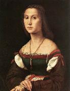 RAFFAELLO Sanzio Portrait of a Woman oil painting artist